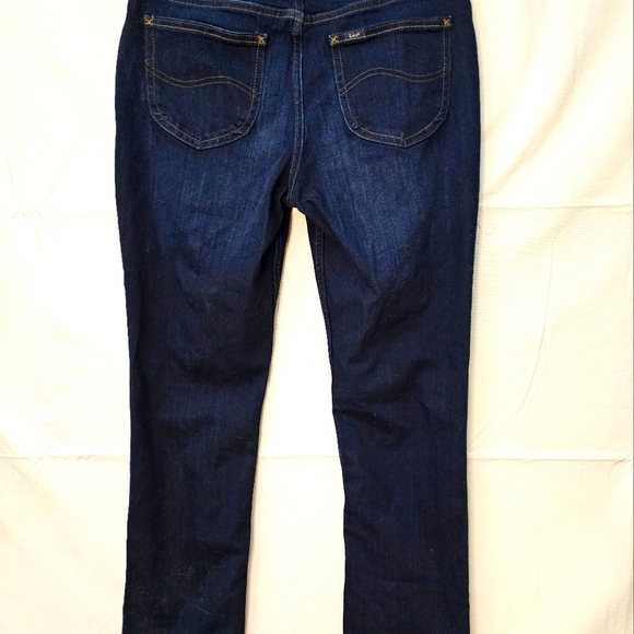 Dark Wash 12 Lee Jeans - Picture 7 of 12